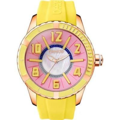Breeze-Westside-Connection-Rose-Gold-Yellow-Rubber-Strap-2
