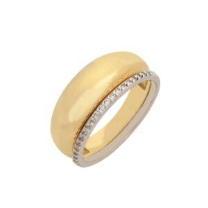 Χρυσό δαχτυλίδι Κ14-Κ9 ΔΒΗ638