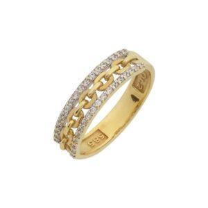 Χρυσό δαχτυλίδι Κ14-Κ9 ΔΒΗ736