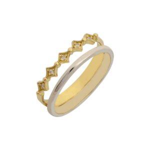 Χρυσό δαχτυλίδι Κ14-Κ9 ΔΒΗ725