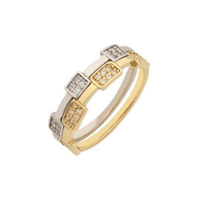 Χρυσό δαχτυλίδι Κ14-Κ9 ΔΒΗ729