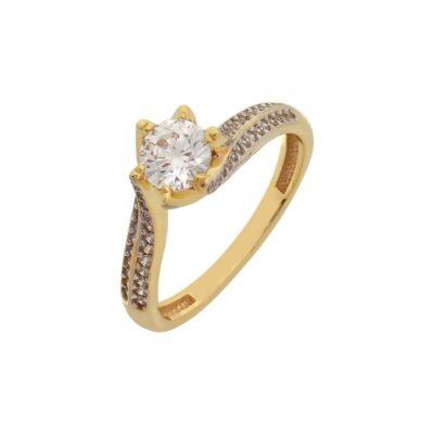 Χρυσό δαχτυλίδι Κ14-Κ9 ΔΧΗ593