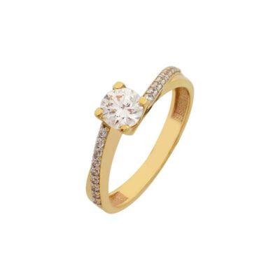 Χρυσό δαχτυλίδι Κ14-Κ9 ΔΧΗ584