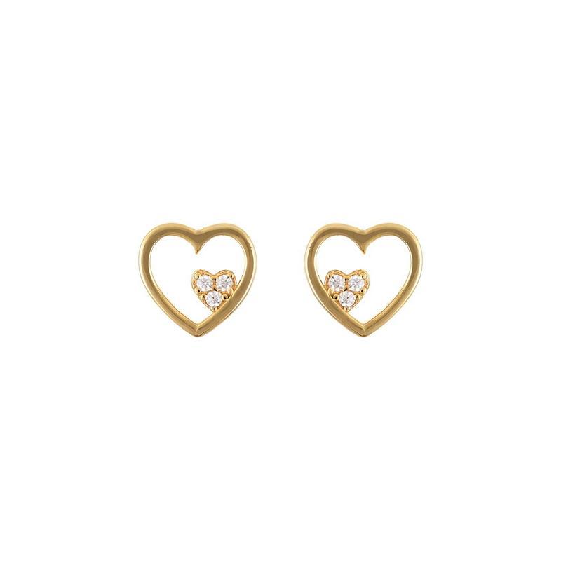 Χρυσά σκουλαρίκια Κ14-Κ9 Σ256