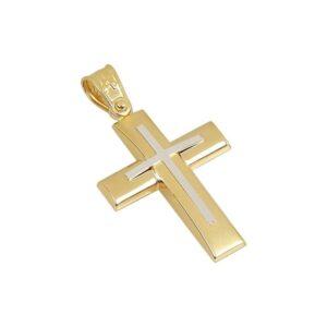 Χρυσός σταυρός Κ14 Τ151