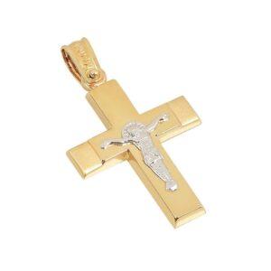 Χρυσός σταυρός Κ14 Τ236