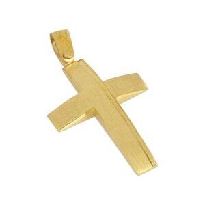 Χρυσός σταυρός Κ14 Τ140