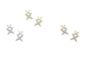 Σκουλαρίκια Διπλά Αστέρια 04-05-2930